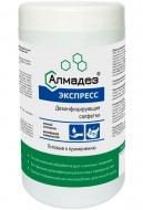 Салфетки влажные Алмадез-Экспресс №100 (12*20) (В БАНКЕ)