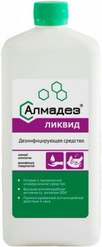 Алмадез-Ликвид, 1л. (антисептик, крышка)