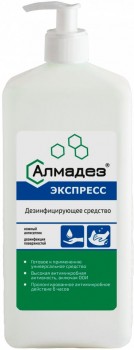 Алмадез-Экспресс, 1л. (насос-дозатор, антисептик)